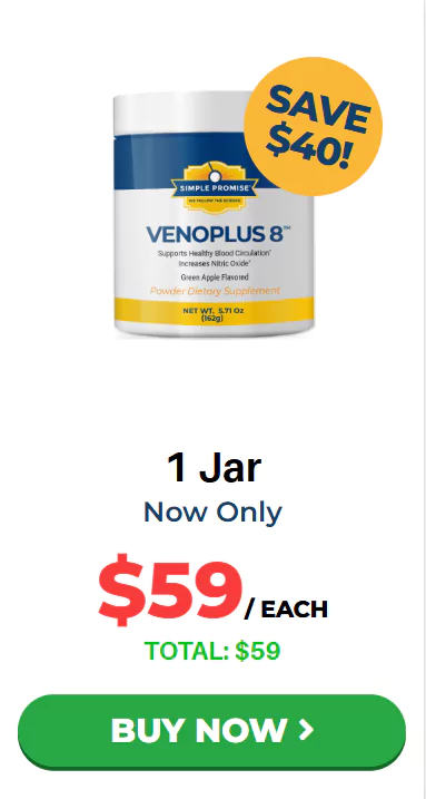 An image showing one bottle of Venoplus 8