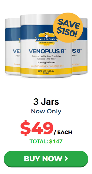 An image showing three bottles of Venoplus 8